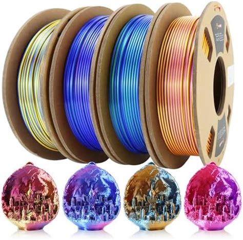 Lovoon D Pla Filament Mm Tricolor D Printer Filament Bundle