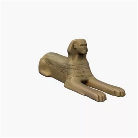 Ancient Egypt Sphinx Free 3d Model Obj Stl Open3dModel