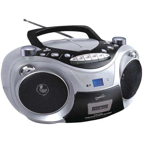 Supersonic Sc709cd Cd Boombox With Mp3 And Cassete Player