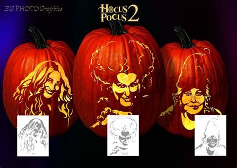 17 Sanderson Sisters Pumpkin Stencils And Svg Mom Wife Busy Life