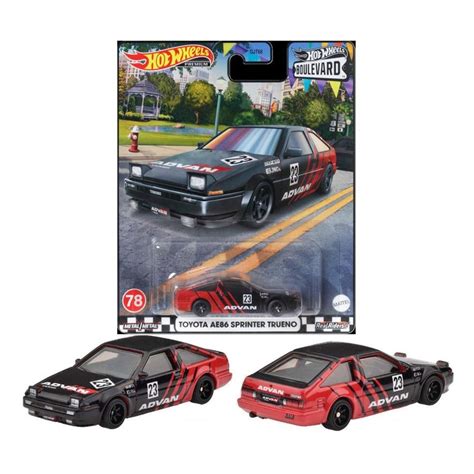 Jual Hotwheels Premium Toyota Ae86 Sprinter Trueno Advan Boulevard R 2023 Shopee Indonesia