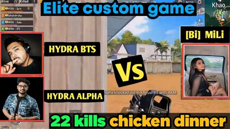 Elitecustom Hydra Bts Hydra Alpha Vs Bi Mili Team Elite Custom Game