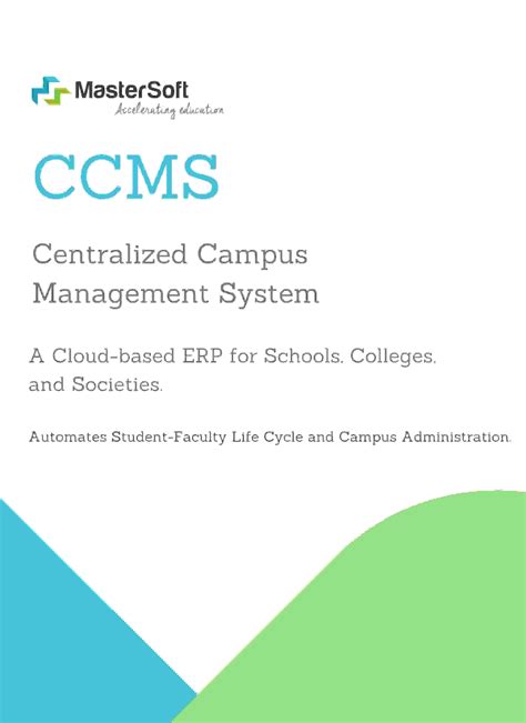 CCMS - Centralized Campus Management System Software for University