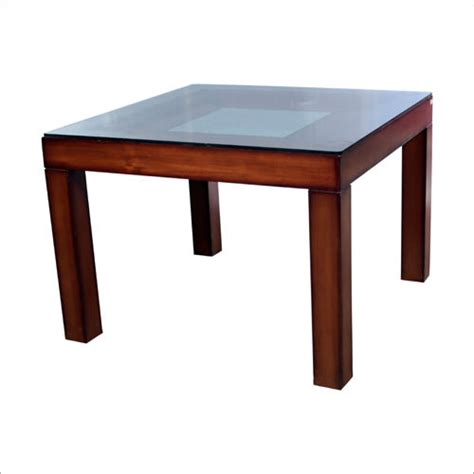 Glass Top Square Center Table At Best Price In New Delhi Shri Ram Furniture Gallery