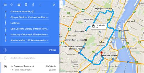 Google Maps Sur Android Permet Les Itin Raires Avec De Multiples