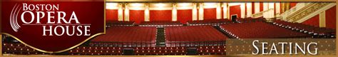 Boston Opera House Seating Chart Mezzanine | Cabinets Matttroy