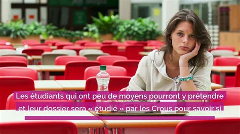 Les Tudiants Les Plus Pr Caires Pourront B N Ficier D Un Repas Un