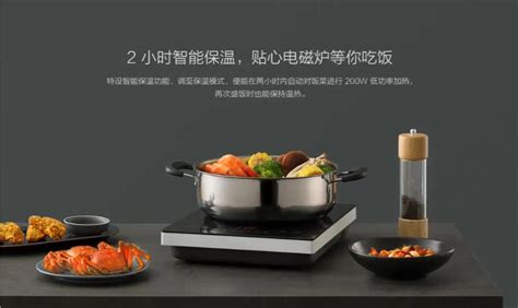 Новая индукционная плита Xiaomi Mijia A1 2100 Вт макс 9 режим нагрева ...