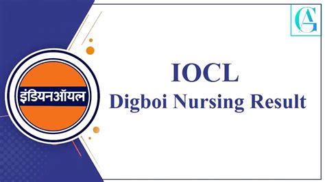 Iocl Digboi Nursing Result 2023 Check Now For Gnm Course Merit List