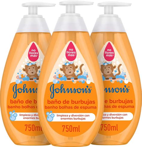 Johnson S Baby Ba O De Burbujas Para Ni Os Formulado Para La Piel