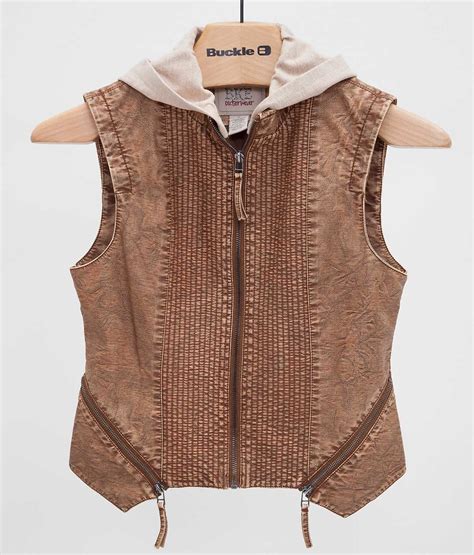 Bke Faux Leather Vest Womens Vest Clothes Faux Leather Vest