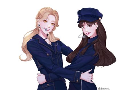 Miyawaki Sakura Kim Minju Fan Art Gag