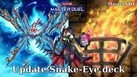 Nhập môn Master Duel part 43 Update Snake Eye deck mix Bonfire