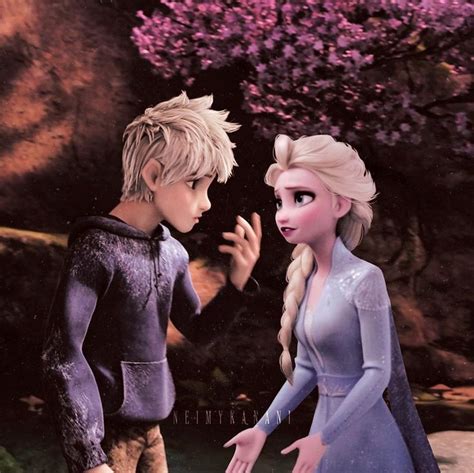 Jelsa Elsa And Jack Frost Frozen 2 Rotg Edit By Neimyedits