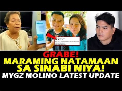 GRABE MARAMING NATAMAAN SA SINABI NIYA Mygz Molino LATEST UPDATE