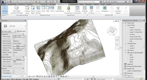 REVIT SITE 02 TOPOSURFACE YouTube