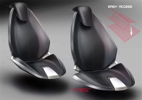 Spd Concept Car Interior Seat Design Sketches Car Body Design