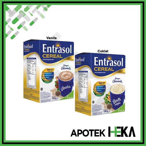 Jual Entrasol Cereal G Sereal Oat Dengan Chia Seeds Shopee