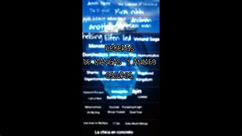 ICEBERGS DE ANIMES Y MANGAS POCO CONOCIDOS O OSCUROS Manga Anime