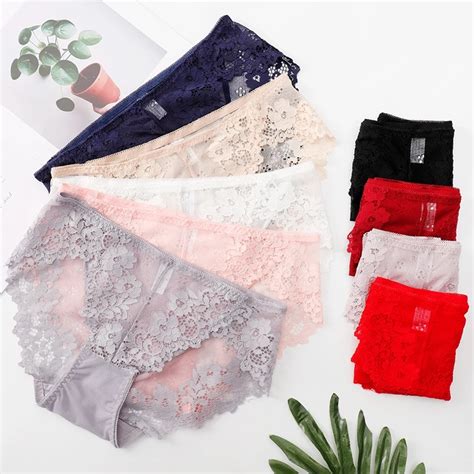 Buy Womens Sexy Underpants Lace Panties Perspective