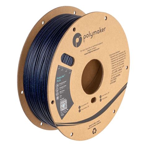 Polymaker PolyLite PLA Galaxy Filament 1 75 Mm Dark Blue 1 Kg Polymaker