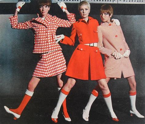 S Mod Women In Red And White