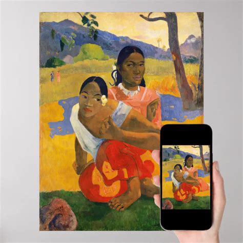 PAUL GAUGUIN - Nafea faa ipoipo 1892 Poster | Zazzle