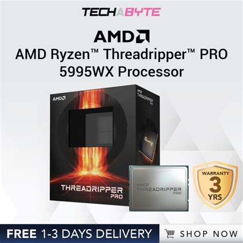 Amd Ryzen Threadripper Pro 5995wx Processor Lazada Singapore