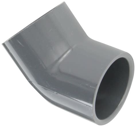 Buy 5 1cm 1 Spears 817 Series PVC Pipe Fitting 45 Degree Elbow