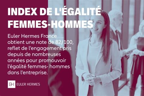 Index De L Galit Femmes Hommes Euler Hermes France Obtient Une Note