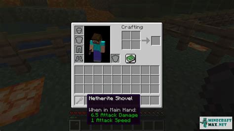 Netherite Shovel How To Craft Netherite Shovel In Minecraft