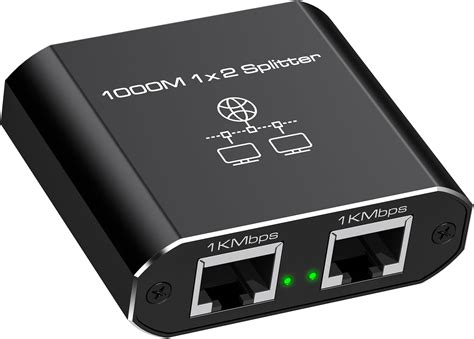 Switch Rj45 4 Ports Gigabit 1000mbps Hub Ethernet 1 à 4 Sorties