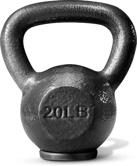 Yes All Lb Cast Iron Kettlebell With Rubber Base Single Walmart