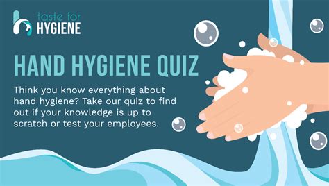 Hand Hygiene Handwashing Quiz Printable