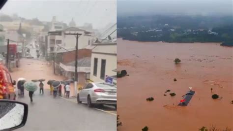 Terribles Videos Inundaciones En Brasil Ya Van 31 Muertos Y Más De 70