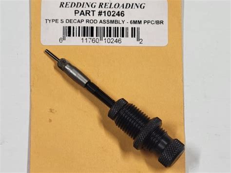 Redding Type S Decapping Rod Assembly Mm Ppc Benchrest