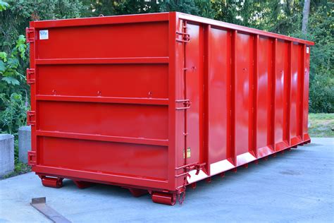 Heavy Duty Rectangular Roll Off Container - SCS Manufacturing Inc.