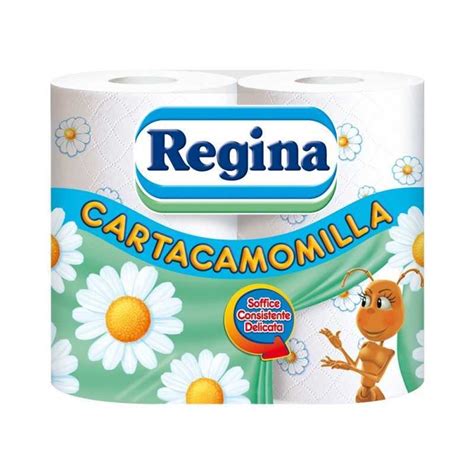 Regina Carta Igienica Camomilla Confezione