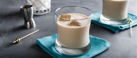 White Russian Cocktail Recipe with Coffee Brandy and Original Vodka ...