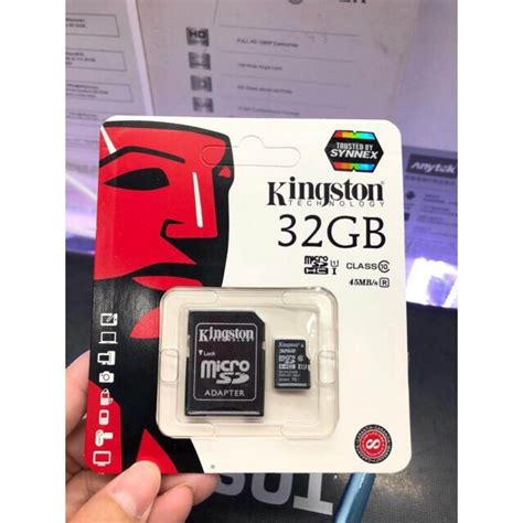 32 GB MICRO SD CARD ไมโครเอสดการด KINGSTON CLASS 4 SDC4 32GB