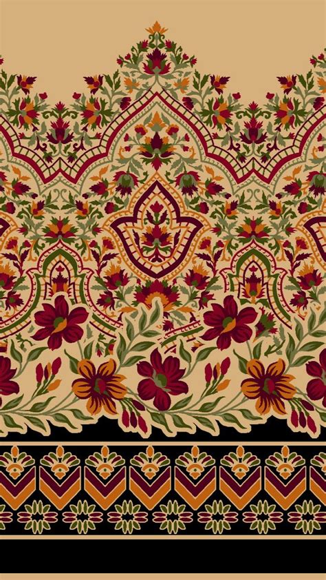 Pin By MH Mubasher Hussain Textile De On Creation Border 2023 Flower