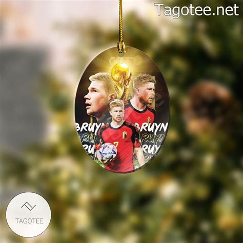 Belgium Kevin De Bruyne Xmas Ornament Tagotee