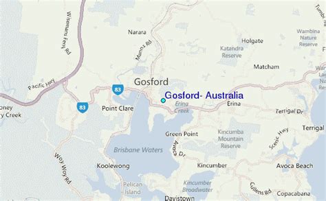 Gosford, Australia Tide Station Location Guide