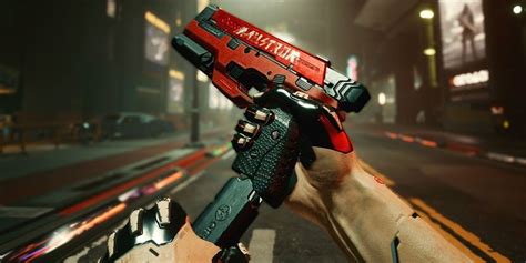 Cyberpunk 2077 Every Iconic Pistol In The Game