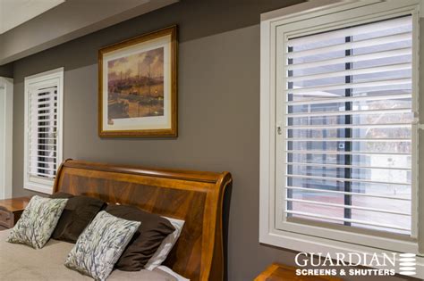 Aluminium Plantation Shutter Windows Guardian Screens Brisbane