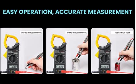 Sigma Instruments Mastech Digital AC Clamp Meter Multimeter M266F With