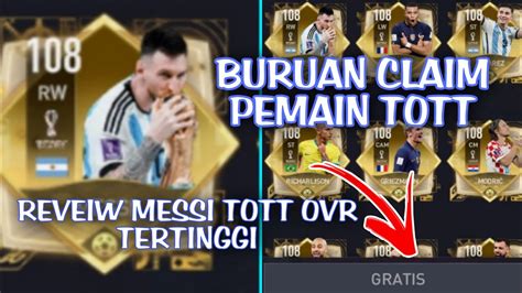 Cara Claim Pemain Tott Fifa Mobile Review Messi Tott Terbaru Youtube