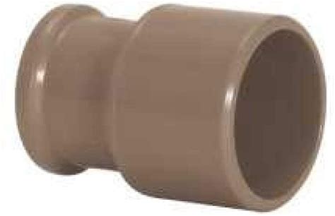 Bucha de Redução Curta Soldável PVC Marrom 50 mm x 40 mm Amanco