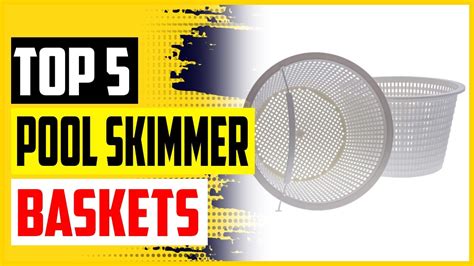 Top Best Pool Skimmer Baskets In Youtube