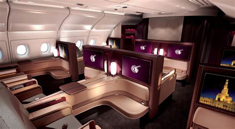 Qatar S Unveils New A First Class Cabin Points Miles Martinis